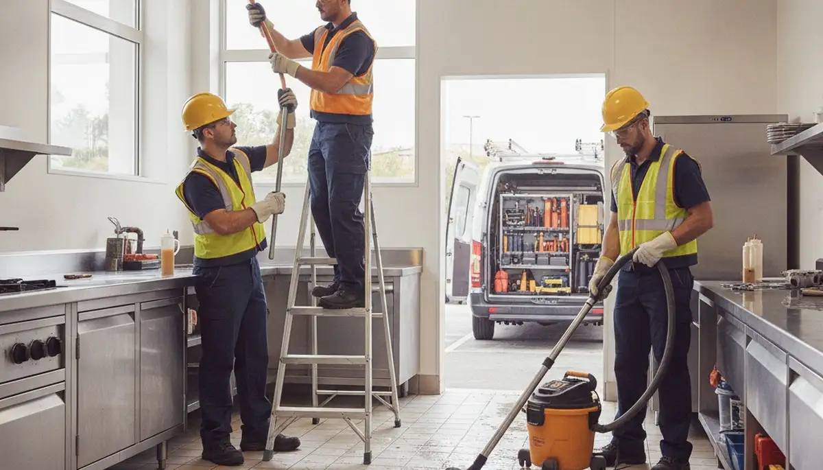 Emergency plumber in Arlington, TX repairing a burst pipe for fast 24/7 service