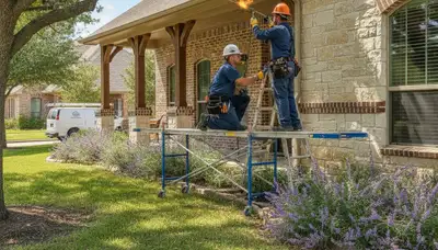 Plumber repairing a pipe in Arlington, TX for reliable plumbing repair service