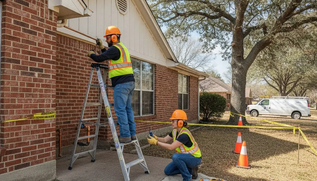 Plumbing repair service in Arlington, TX for residential and commercial plumbing needs