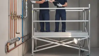 Arlington, TX plumber repairing a residential pipe for reliable home plumbing service