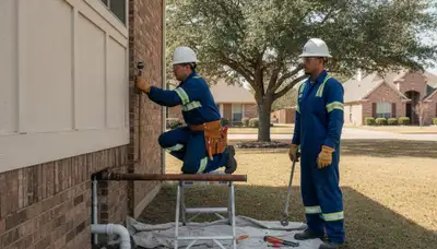 Plumbing repair service in Arlington, TX for residential and commercial leaks, clogs, and pipe fixes