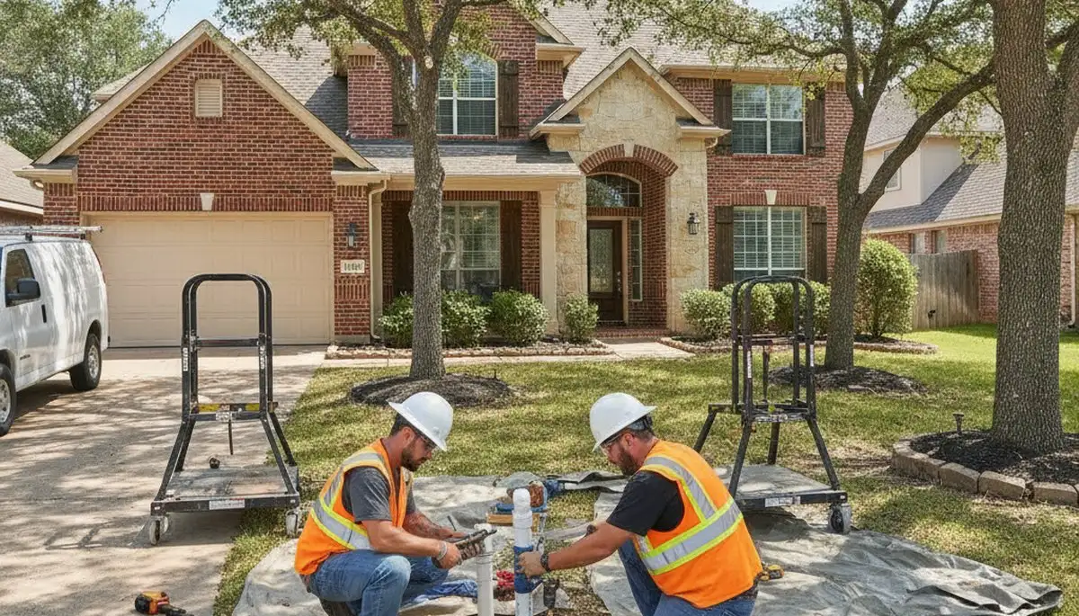 Arlington, TX plumbing repair technician providing fast residential pipe and leak service