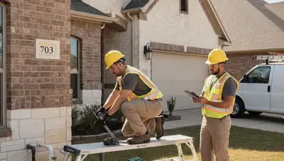 Plumber repairing a pipe in Arlington, TX for reliable plumbing repair services