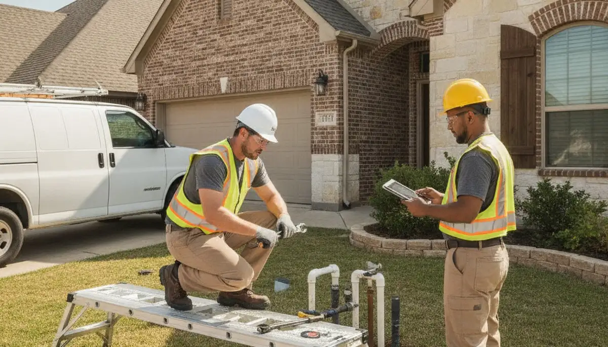 Plumbing repair service in Arlington, TX for residential and commercial plumbing issues
