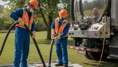 Septic tank cleaning service in Arlington, TX for reliable residential plumbing maintenance