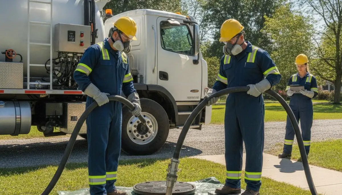 Septic tank cleaning service for Arlington, TX homes by On Call Plumbers