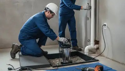 Sump pump installation service for Arlington, TX homes by On Call Plumbers