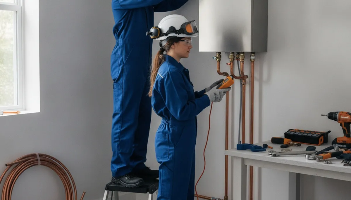 Tankless water heater service in Arlington, TX for reliable plumbing repair and installation