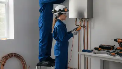 Tankless water heater service in Arlington, TX for reliable plumbing repair and installation